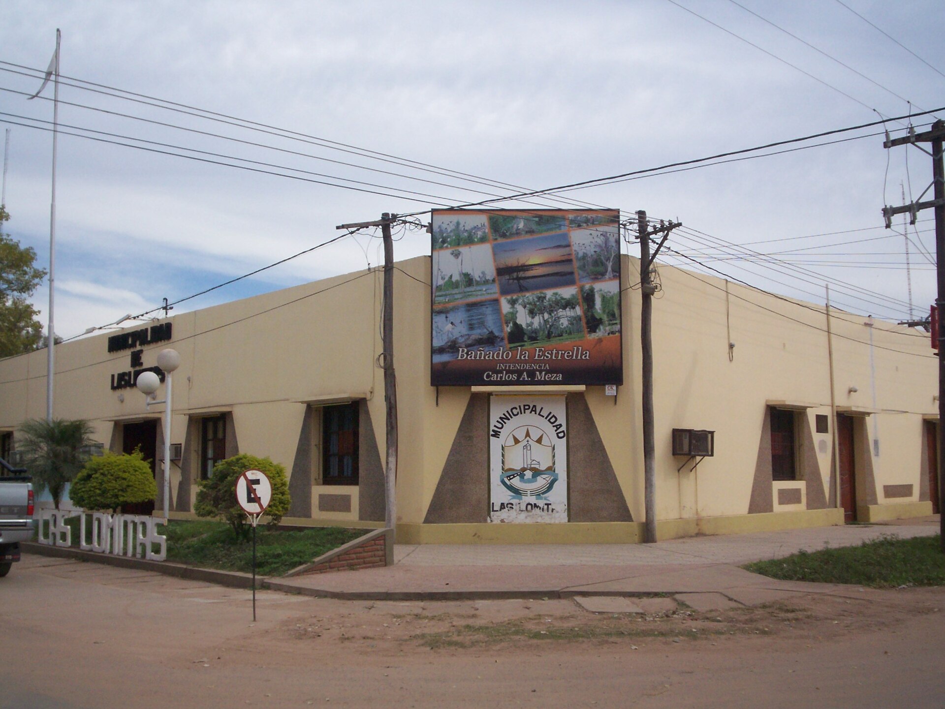 Edificio de la Municipalidad de Las Lomitas, en Formosa