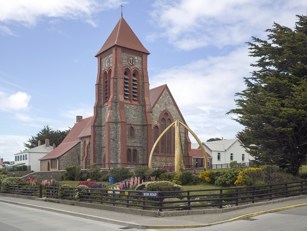 Christ Church Cathedral, en Stanley, Islas Malvinas